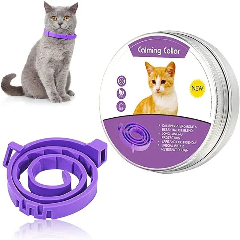 New Release Cat Relieve Anxiety Adjustable Comfortable Collar