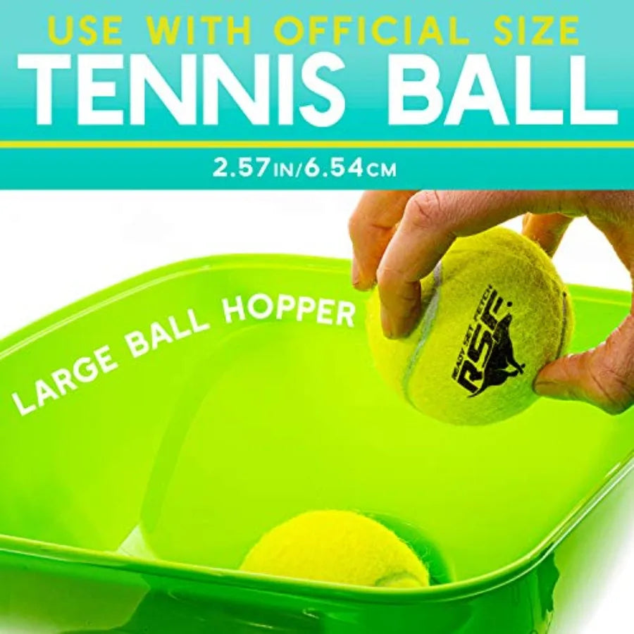 Pet Supply Ready Set Fetch Automatic Tennis Ball Launcher Dog Toy - Authentic Tennis Ball Thrower - Launchesup to 40' - Interact