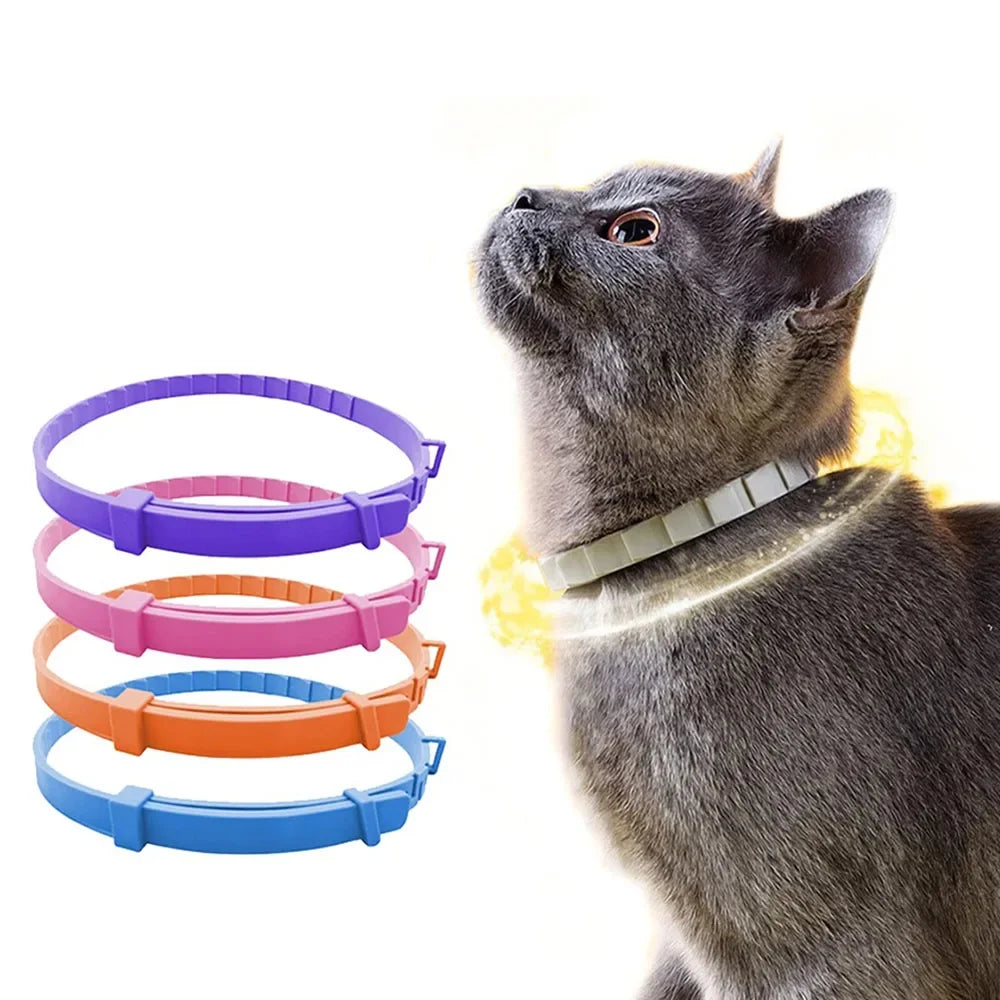 Adjustable Plastic Waterproof Pet Cat  Collar Kitten Collars 70cm 38cm for Small Medium Large Dogs Pet Supplies